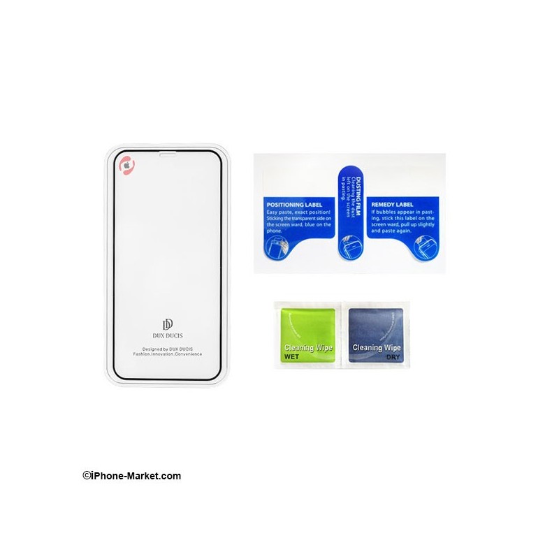 گلس فول کاور شفاف آیفون 11 و  XR برند Dux Ducis