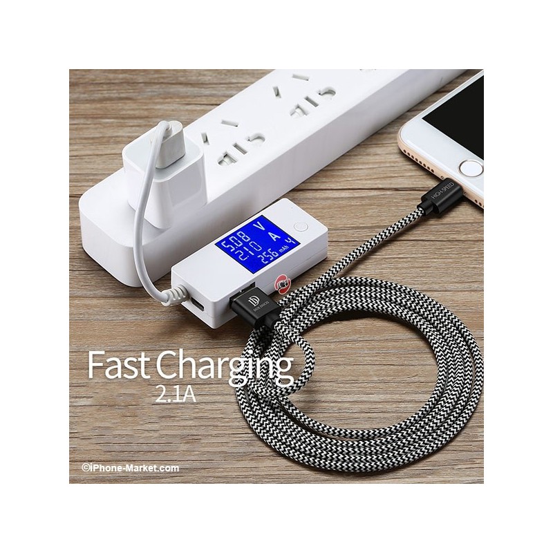 کابل لایتنینگ 2 متری DUX DUCIS K-ONE