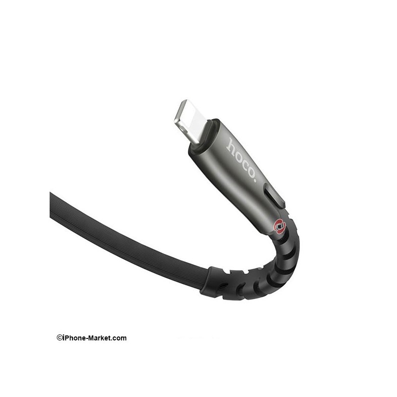 کابل لایتنینگ 1.2 متری 2.4 آمپر مدل U58 برند Hoco