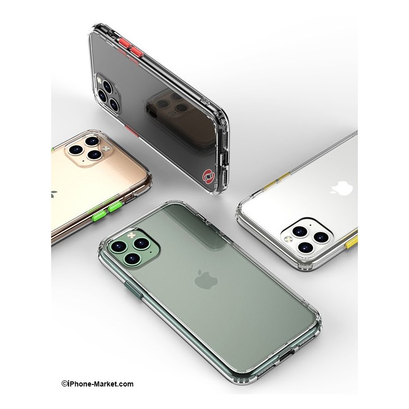 کاور شفاف TPU+PC آیفون 11 پرو مکس iPaky