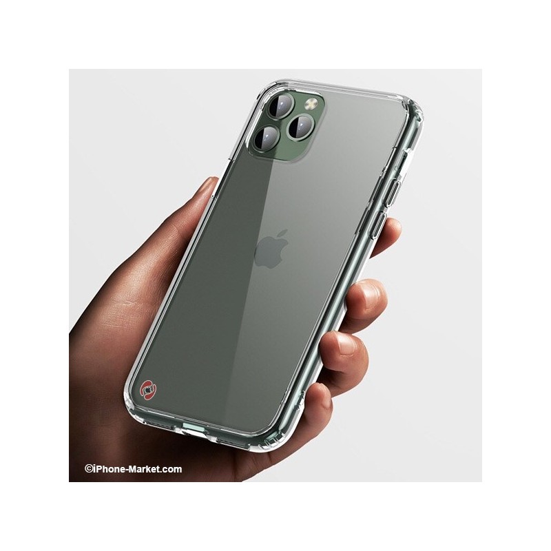 کاور شفاف TPU+PC آیفون 11 پرو مکس iPaky