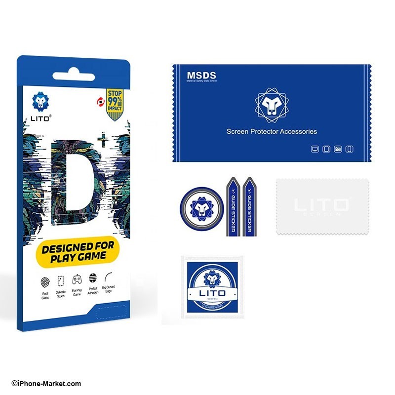 گلس مات آیفون 11 و ایکس آر برند Lito