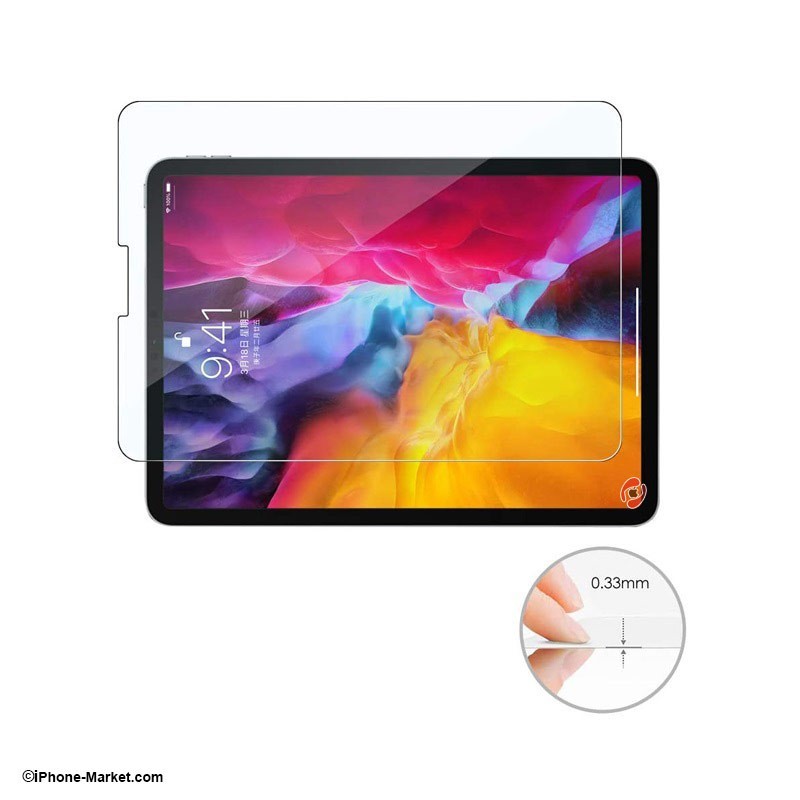 گلس شیشه ای شفاف آیپد پرو 11 اینچ 2018 / 2020 / 2021 برند Lito