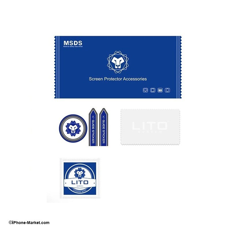 گلس شیشه ای شفاف آیپد پرو 12.9 اینچ 2015 و 2017 برند Lito