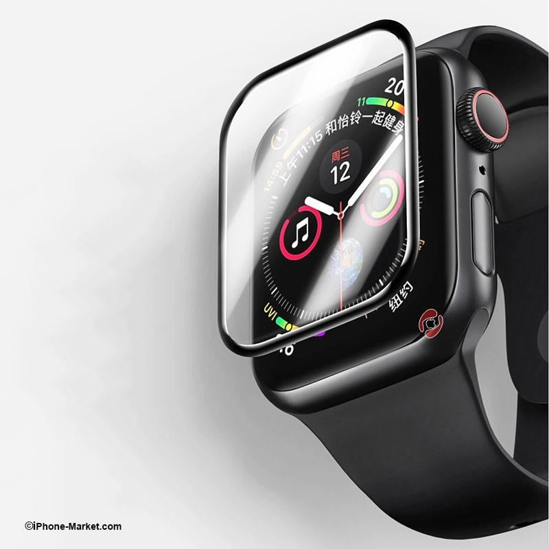 گلس فول کاور شفاف اپل واچ 44 میلیمتر برند Lito