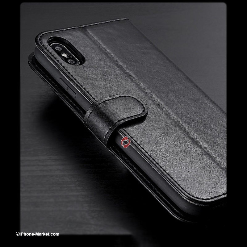 کیف چرم کتابی آیفون X و XS مدل Kado برند Dux Ducis