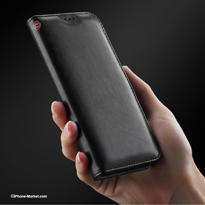 کیف چرم کتابی آیفون XS Max مدل Kado برند Dux Ducis