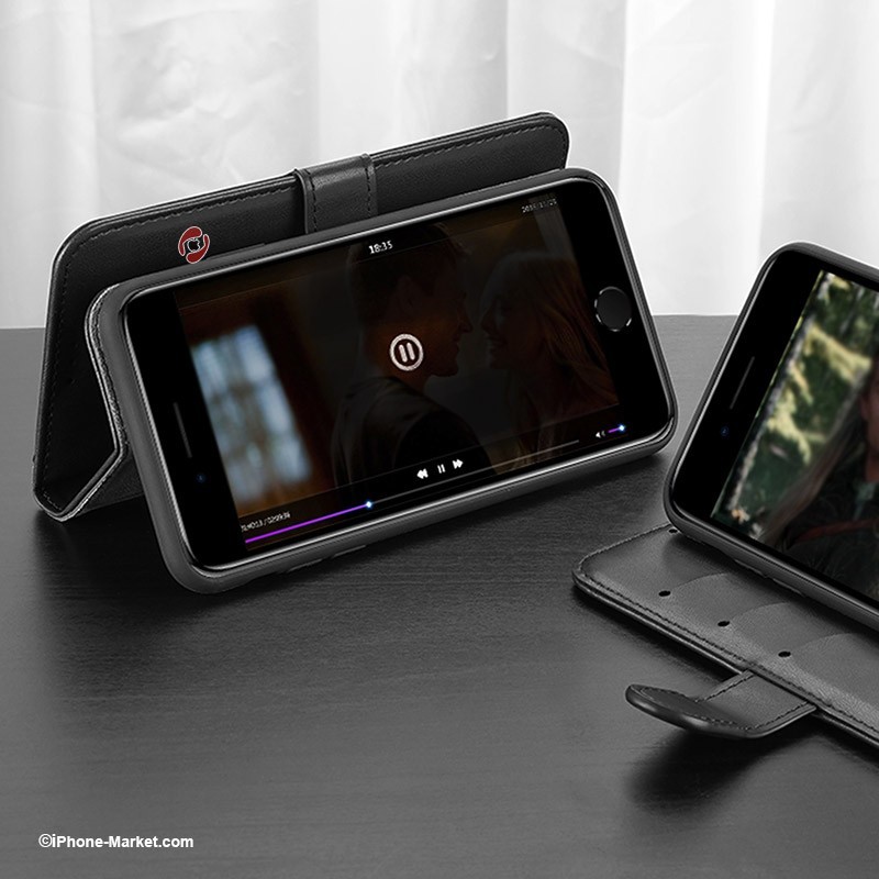 کیف چرم کتابی آیفون 7 / 8 / SE 2 مدل Kado برند Dux Ducis