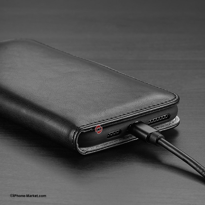 کیف چرم کتابی آیفون XS Max مدل Kado برند Dux Ducis