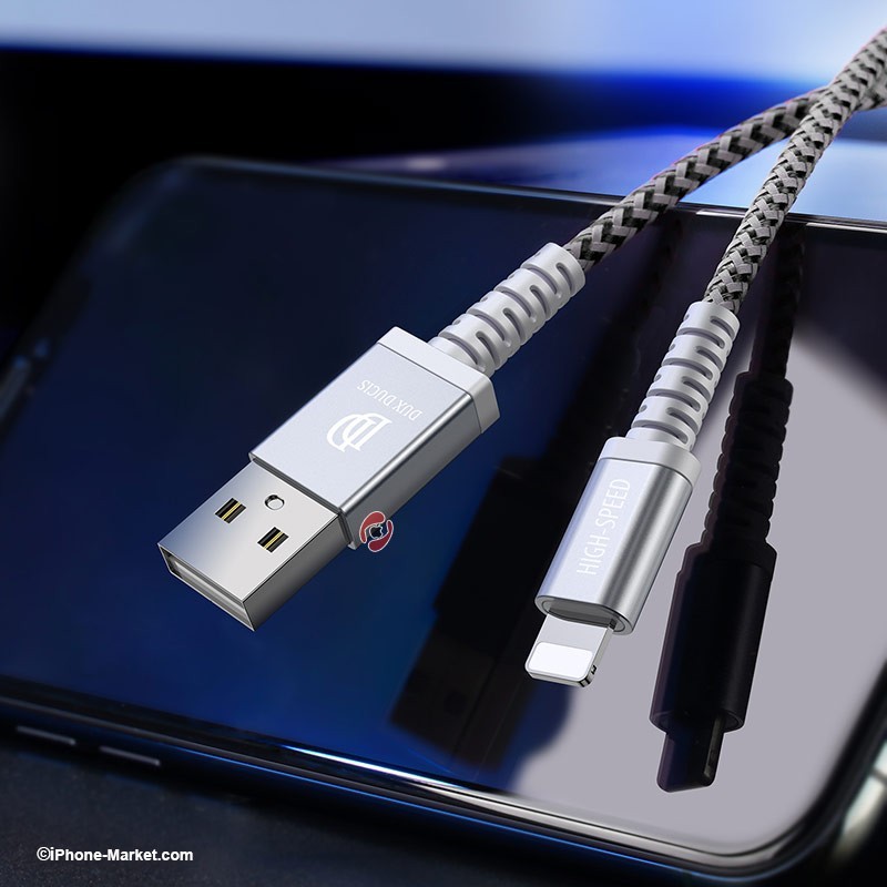 کابل لایتنینگ 1 متر و 2 متر برند Dux Ducis