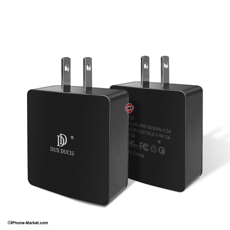 شارژر دیواری فست QC3 برند Dux Ducis