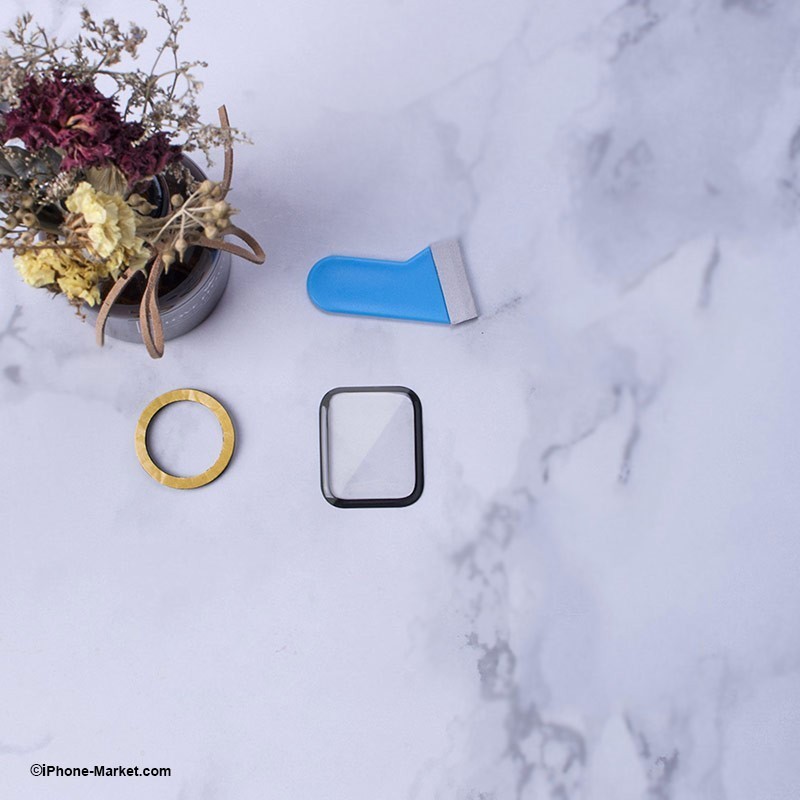 گلس فول کاور شفاف اپل واچ 38 میلیمتر برند Lito