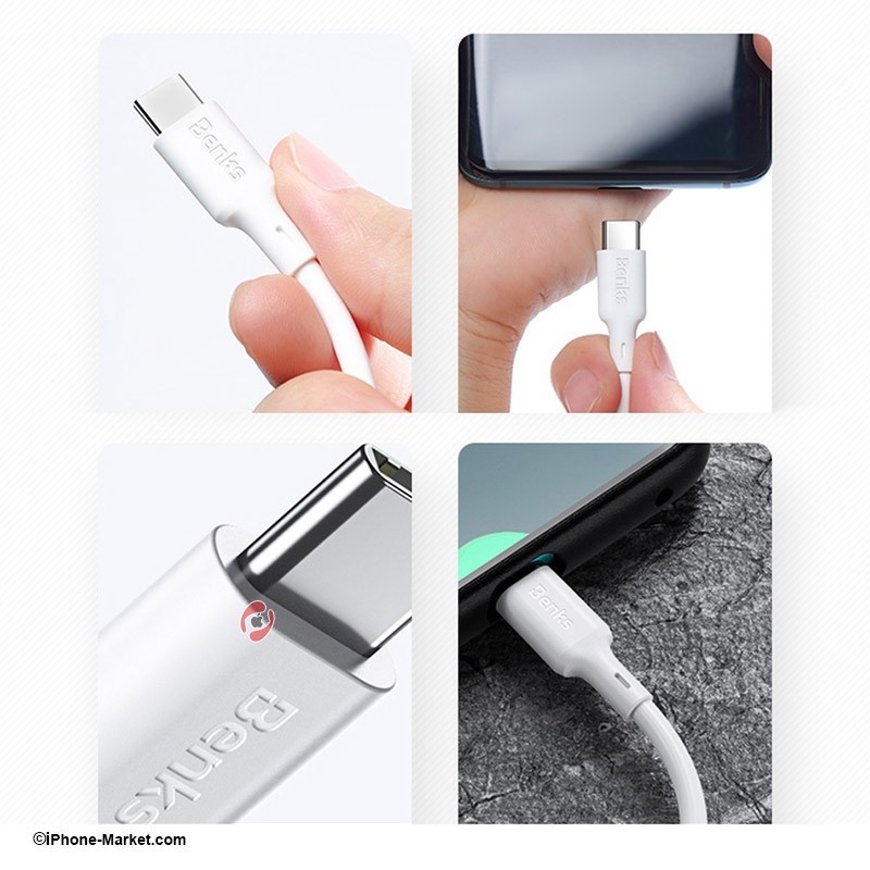 کابل USB-C به USB-C برند BENKS