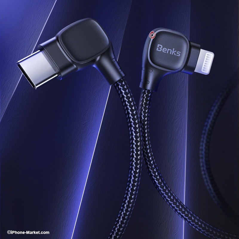 کابل یو اس بی سی به لایتنینگ MFI مدل M15 برند BENKS