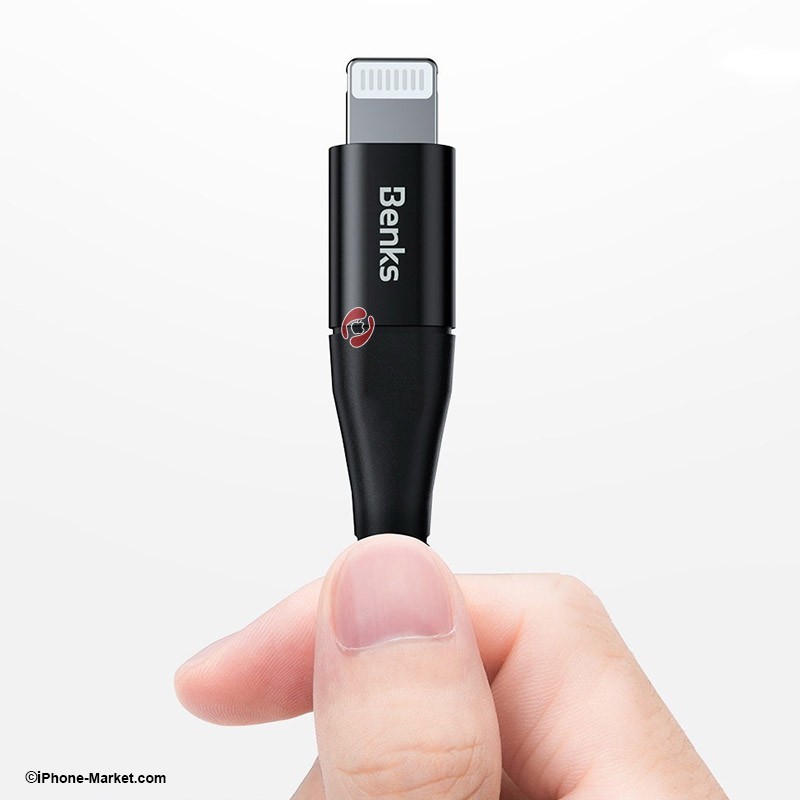 کابل 1.2 متر USB-C به Lightning با گواهینامه MFI مدل M17 برند BENKS