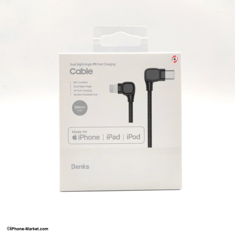 کابل یو اس بی سی به لایتنینگ MFI مدل M15 برند BENKS