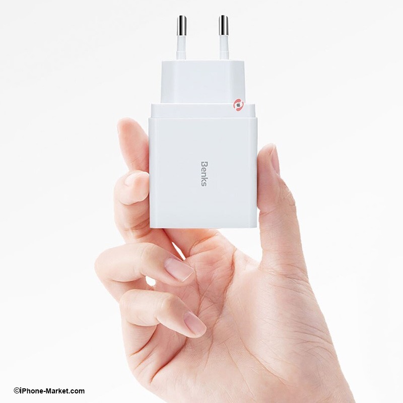 شارژر دیواری 18 وات تایپ سی BENKS PA31 PD