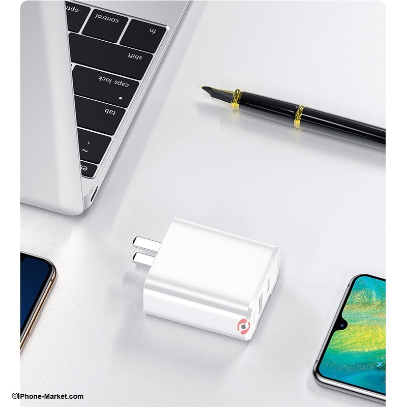 شارژر دیواری 2 پورت 18 وات BENKS PA37 PD