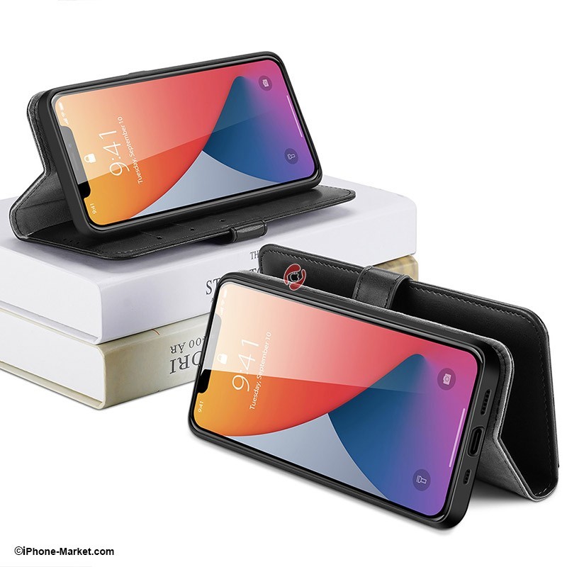 کیف چرم کتابی آیفون 12 پرو مکس مدل Kado برند Dux Ducis