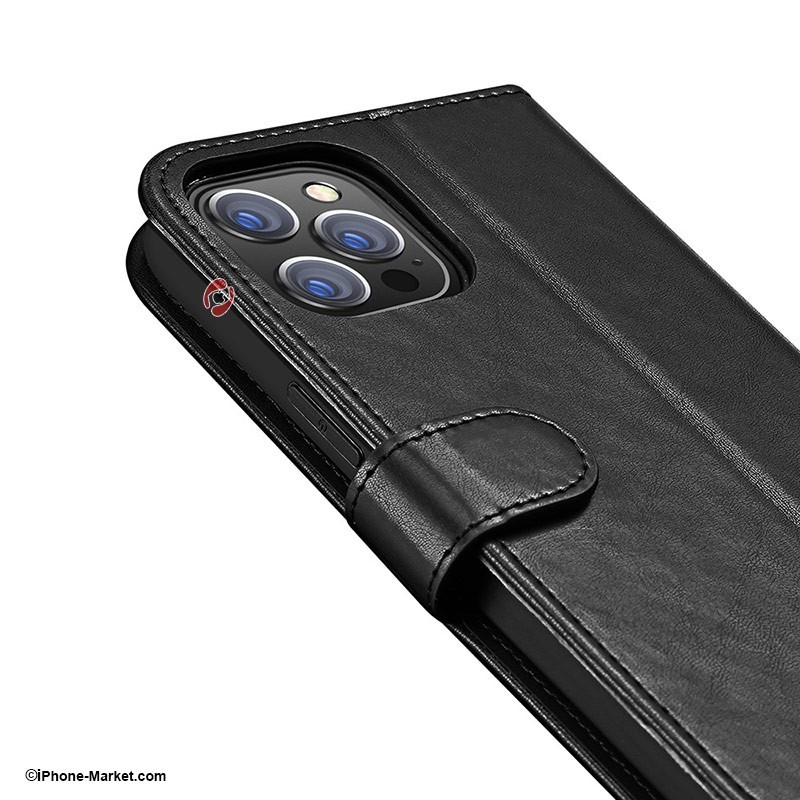 کیف چرم کتابی آیفون 12 پرو مکس مدل Kado برند Dux Ducis