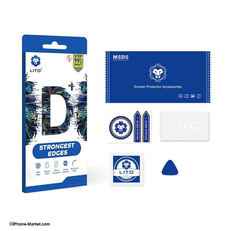 گلس شفاف آیفون 12 مینی برند Lito