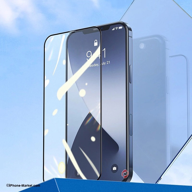 گلس فول کاور شفاف آیفون 12 پرو مکس برند Lito