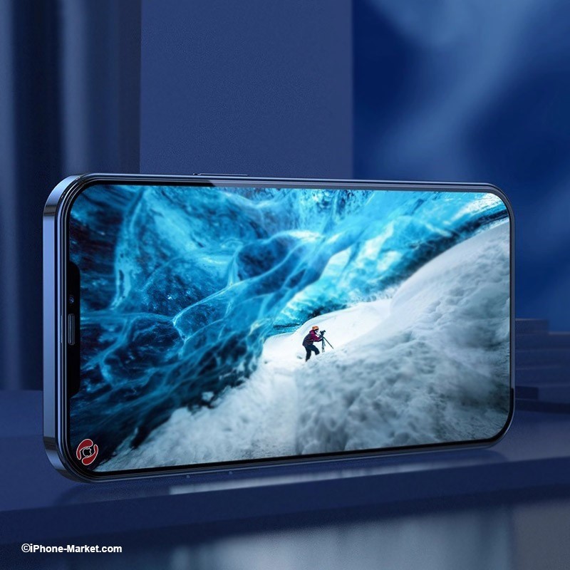 گلس فول کاور شفاف آیفون 12 پرو مکس برند Lito