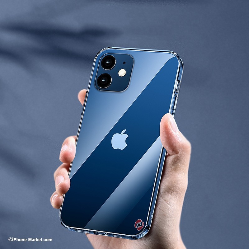 قاب شفاف آیفون 12 مینی Rock Pure Series