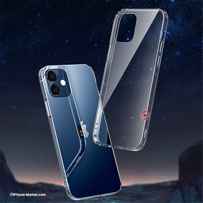 قاب شفاف آیفون 12 مینی Rock Pure Series