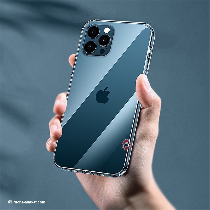 قاب شفاف آیفون 12 پرو مکس Rock Pure Series