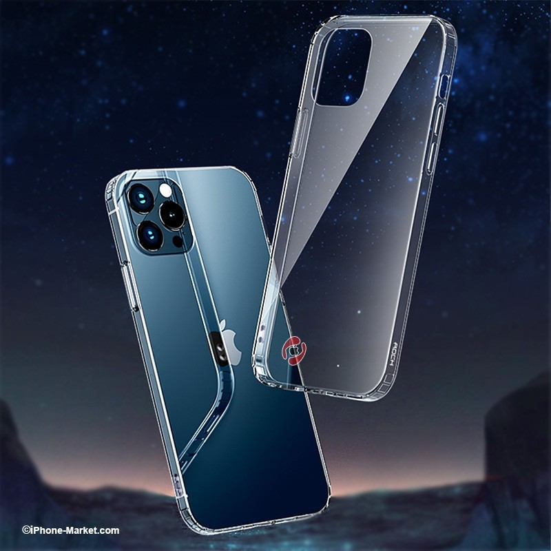 قاب شفاف آیفون 12 پرو مکس Rock Pure Series