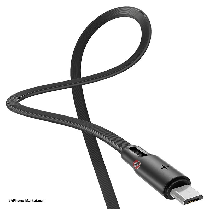 کابل 1 متر میکرو شارژ و انتقال دیتا مدل S1 برند Rock