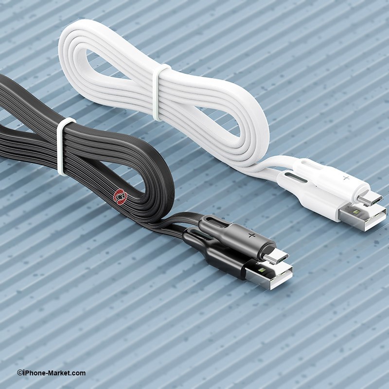 کابل 1 متر میکرو شارژ و انتقال دیتا مدل S1 برند Rock