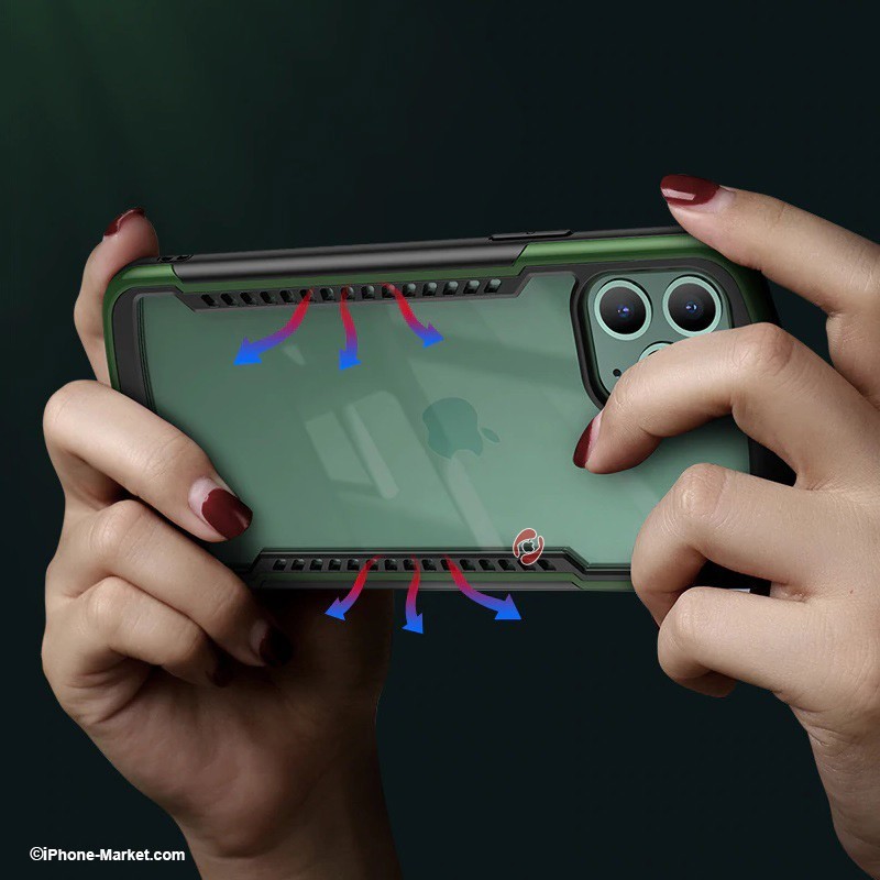 کاور مات ضد ضربه آیفون 12 پرو مکس XUNDD Alpha Series