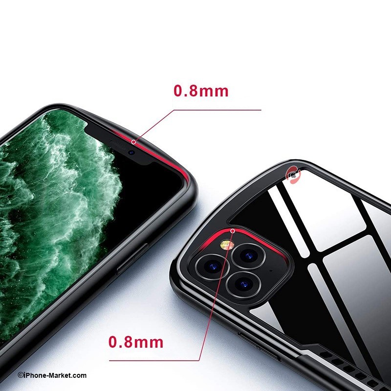 کاور مات ضد ضربه آیفون 11 پرو مدل Alpha Series برند XUNDD