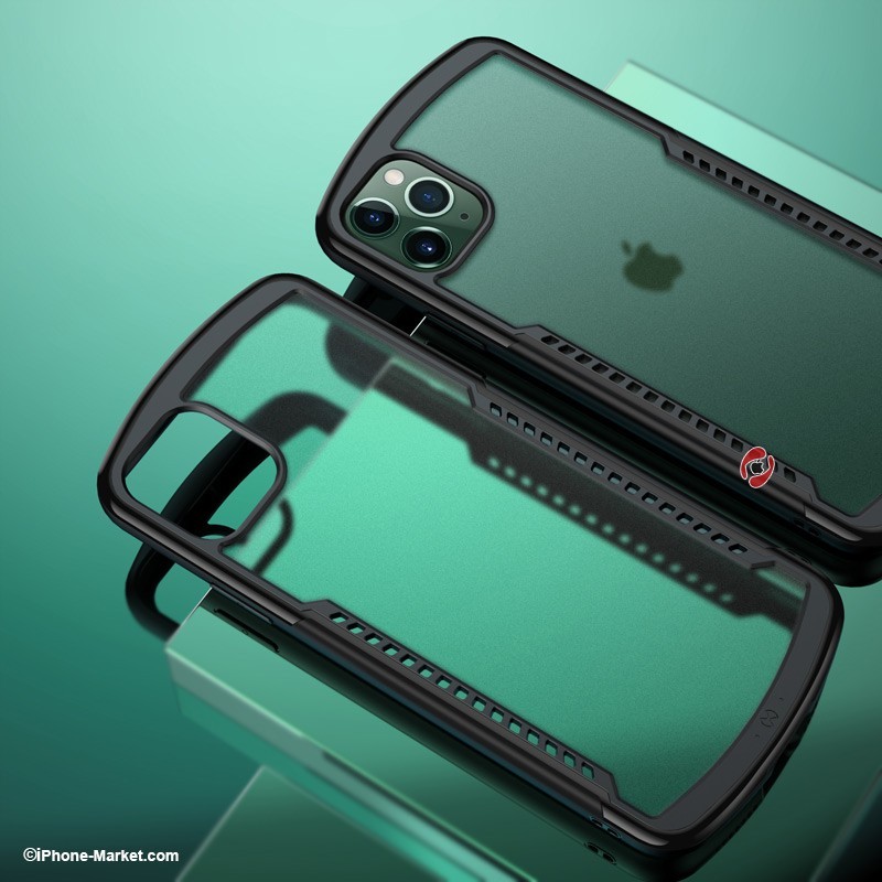 کاور مات ضد ضربه آیفون 11 پرو مکس مدل Alpha Series برند XUNDD