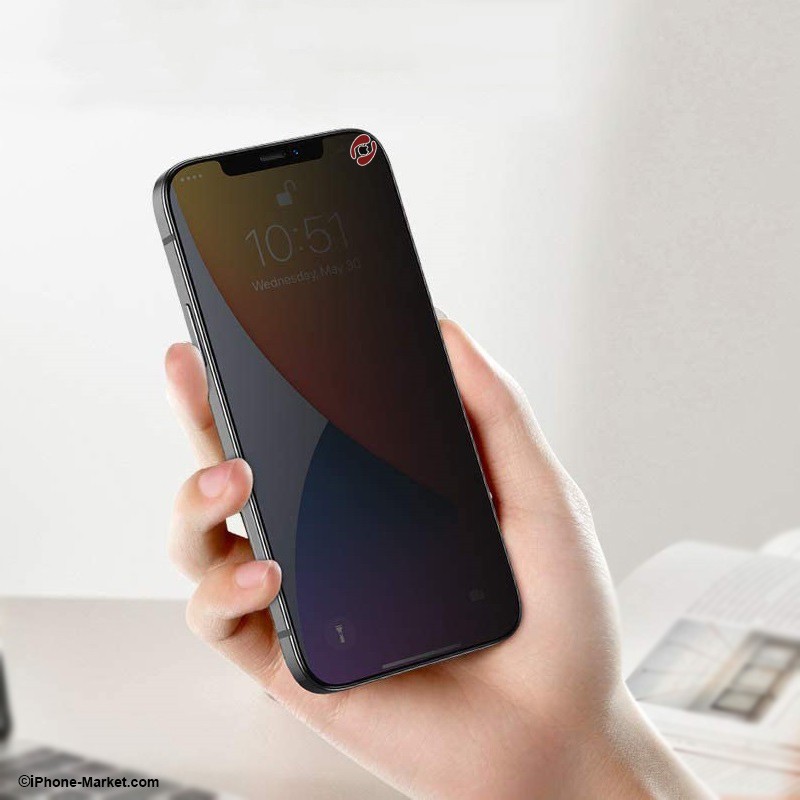 گلس پرایوسی آیفون 12 پرو مکس برند Lito