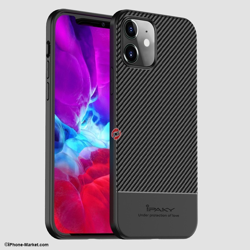 قاب کربنی آیفون 12 iPaky Moosy