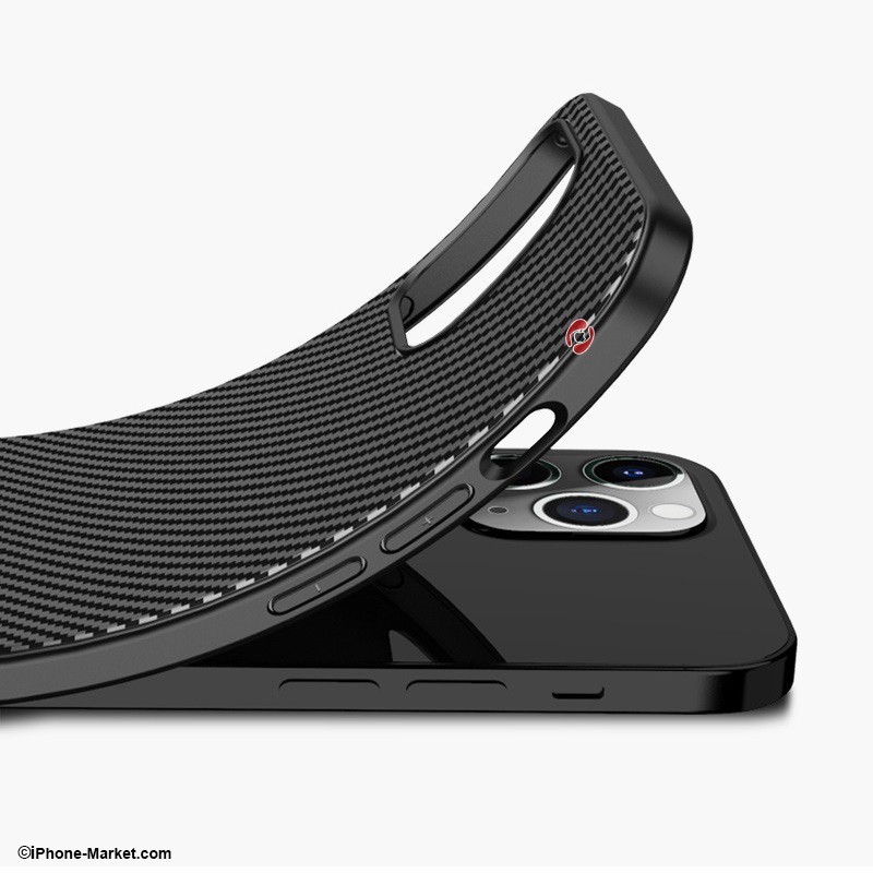 قاب کربنی آیفون 12 پرو مکس iPaky Moosy