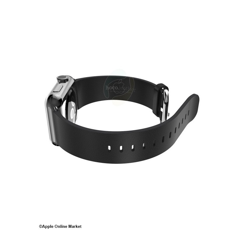 بند چرم اپل واچ 38MM و 40MM برند HOCO مدل PAGO