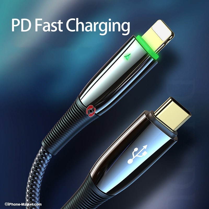 کابل فست شارژ یو اس بی سی به لایتنینگ Dux Ducis K-IV