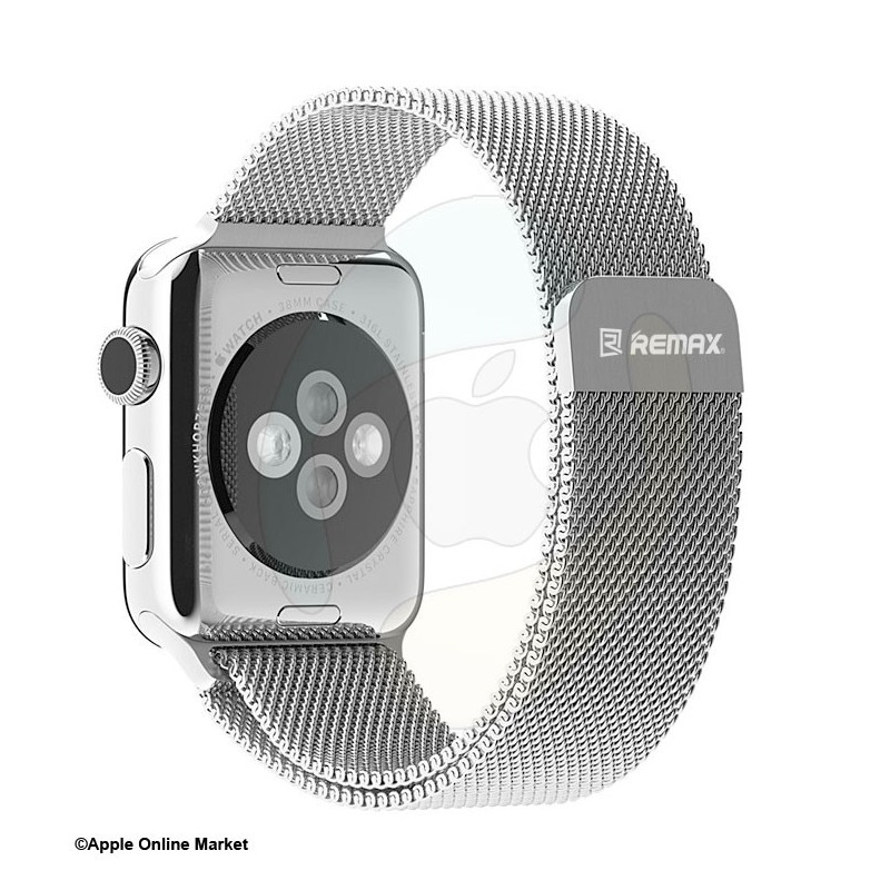 بند فلزی اپل واچ 38 و 40 میلیمتر طرح میلانس برند ریمکس
