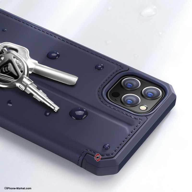 کیف کتابی چرم آیفون 12 پرو مکس Dux Ducis Skin X