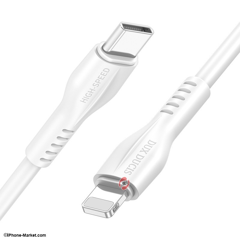 کابل یو اس بی سی به لایتنینگ 20 وات DuxDucis K-V Series PD