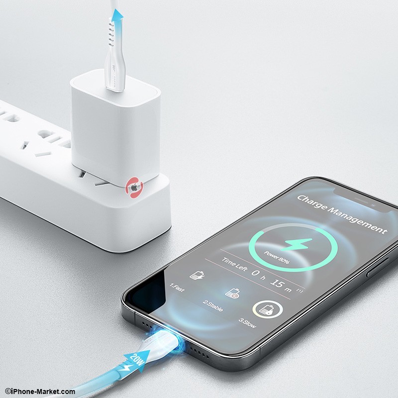 کابل یو اس بی سی به لایتنینگ 20 وات DuxDucis K-V Series PD