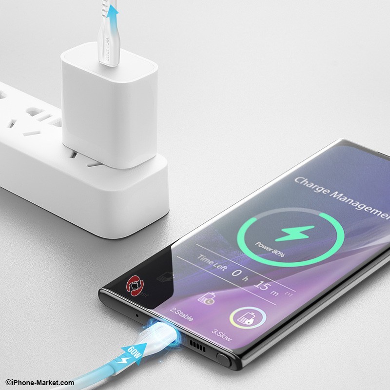 کابل یو اس بی سی به یو اس بی سی 60 وات DuxDucis K-V