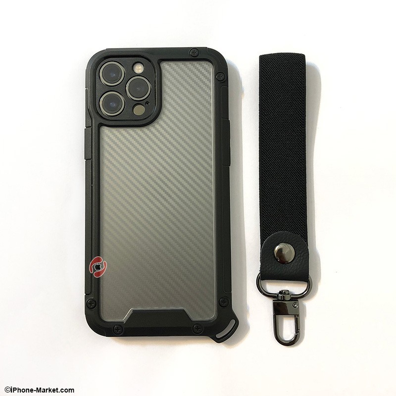 کاور ضدضربه کربنی آیفون 12 پرو مکس