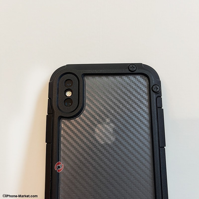 کاور ضدضربه کربنی آیفون ایکس اس مکس
