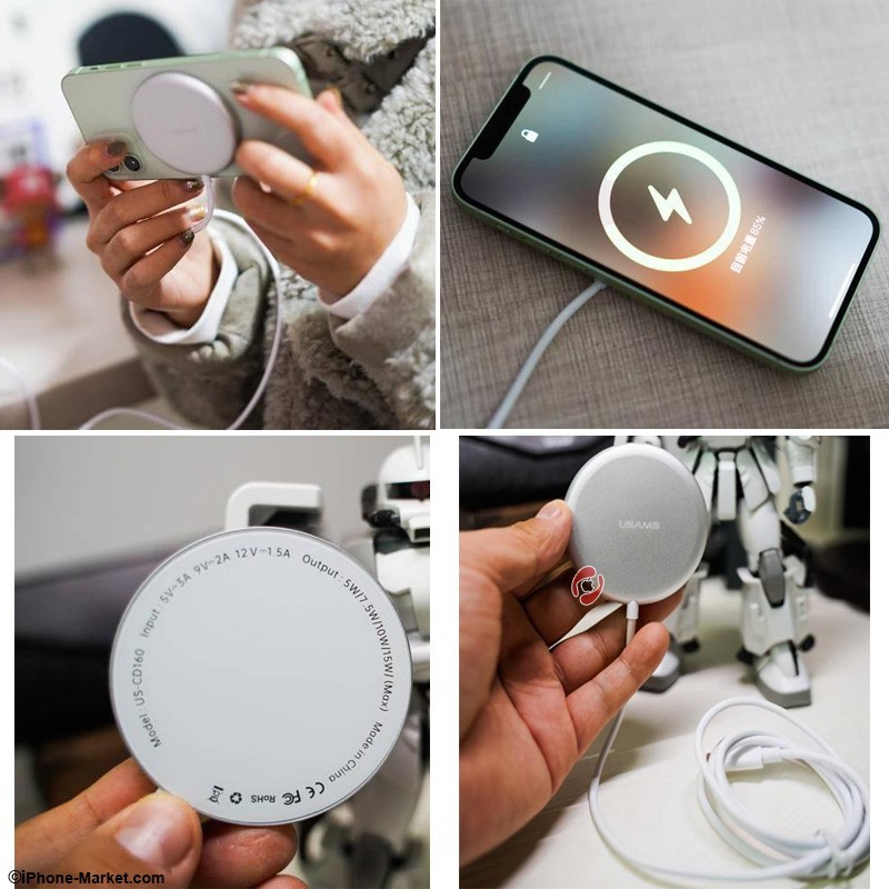 شارژر مگ سیف مدل US-CD160 برند USAMS