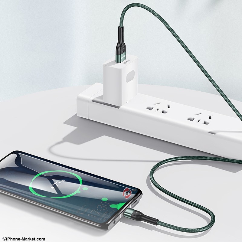 کابل لایتنینگ 1 متر مدل US-SJ448 برند USAMS